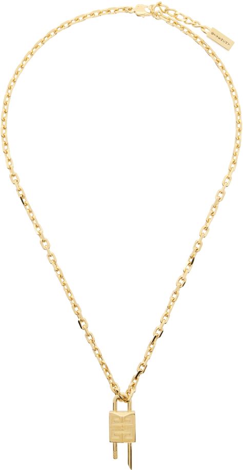 givenchy yellow tourmaline necklaces|givenchy mini lock necklace.